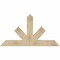 Ekena Millwork Saratoga Rough Sawn Timber Gable Bracket, Douglas Fir, 60"W x 32"H x 4"D x 6"F, 13/12 Pitch GBW060X32X0406SAR00RDF - alternate 1